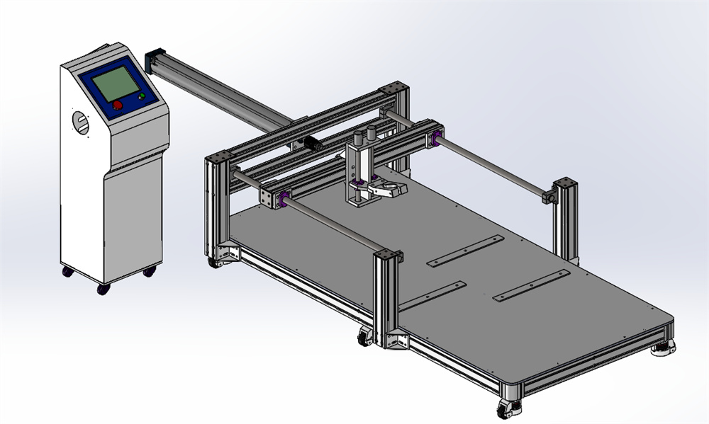办公椅脚轮耐久试验机